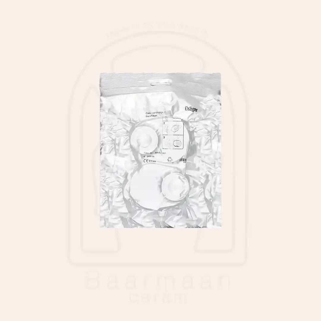 ماسک دو فیلتر Drager